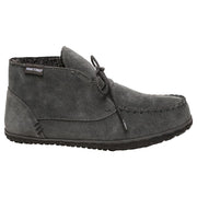 Minnetonka Torrey Slippers for Men - Charcoal - 10M