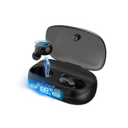 Hoey XY60 Wireless Earbuds Bluetooth 5.1 Headphone with 120H Playtime Wireless Earphones with Charging Case Deep Bass Noise Canceling IP7 Waterproof in Ear Headset for Sport Workout Running