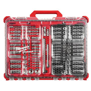 Milwaukee 48-22-9486 PACKOUT 1/4 and 3/8 in. drive Metric and SAE 106 Piece Mechanics Ratchet and Socket Set 90