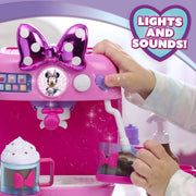 Minnie Mouse Rise & Shine Bowrista Set, 25 cm Play Espresso Machine