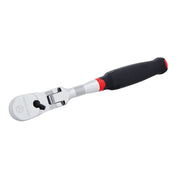 Craftsman V-Series 1/2 in Drive Comfort Grip Flex Head Ratchet, 96-Tooth, 180 Degree Articulating, CMMT86335V