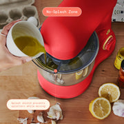 Beautiful 29086 3.5 Qt Stand Mixer, 300-Watt Motor, 12 Speeds, Stainless Steel Bowl w/Splash Guard, Tomato Red