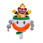 Jakks Pacific Inc. Bowser Jr. Action Figure with Clown Car, 5-Inch, 17 Points of Articulation, Paintbrush, Water Reveal Stickers, Display Base, 432284
