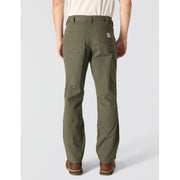 Carhartt Rugged Flex Relaxed Straight Rigby Dungaree Work Utility Pants, Moss, 33W x 30L, 102291-MOS