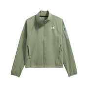 The North Face Tek Approach Women's Softshell Jacket, Wind-Resistant, Durable Water-Repellent, Bark Mist Slate Moss