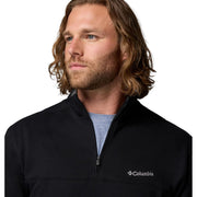 Columbia Hart Mountain II Men's Half Zip Fleece Jacket, Greenscape Heather, Medium, 141162