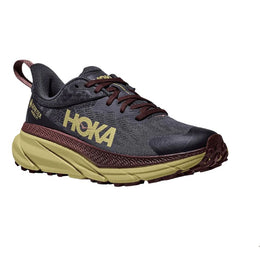 HOKA 1134502F-Cryc Challenger 7 GTX Waterproof Trail Running Shoes for Ladies - Grey/Cardamom - 9M
