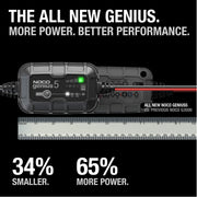 NOCO GENIUS5 6V/12V 5A Smart Battery Charger, Maintainer, and Desulfator