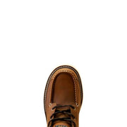 Ariat Rebar Lift Chukka Work Boots, Full-Grain Leather, ASTM Electrical Hazard and Slip Resistant, Distressed Brown, 9.5, 10050836