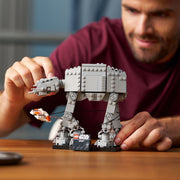 LEGO Star Wars AT-AT Walker Building Set with Rebel Snowspeeder, Display Stand, 525 Pieces, 75440
