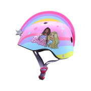 Barbie AGE3D059-PKMH Rainbow Mohawk Kids Bike Helmet, 3D Helmet for Kids Ages 5+