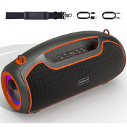 VUOPAX Portable Bluetooth Speaker, 200W Peak Power, IP65 Waterproof, 24H Battery, Bass Boost, TWS Wireless Stereo, USB/AUX/TF Input