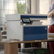 HP LaserJet Pro MFP 4112fdn Monochrome Laser Printer, Duplex, Multifunction with Copier, Scanner, Fax, Ethernet, 50-Sheet ADF