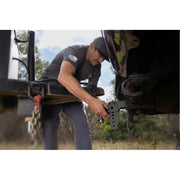 Rhino USA 6 Inch Heavy Duty Adjustable Drop Hitch with Dual Ball System, Black Powder Coat, Fits 2 Inch Receivers