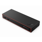 Lenovo ThinkPad Thunderbolt 4 Smart Dock Gen 2 7500, 40Gbps Data Speed, 100W Power Delivery, Supports Up to 4 Displays, Eclipse Black