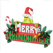 Brickcraft Dr. Seuss The Grinch Merry Grinchmas Brick Building Set Ages 8+