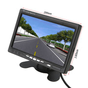 MUSIF Universal 7 Inch TFT LCD Car Vehicle Monitor+Wireless Rear View Camera Kit Set
