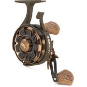 Rapala 13 Fishing FreeFall Trick Shop Inline Ice Fishing Reel, Right Hand, Carbon Fiber Frame, Magnetic Drop Speed Adjustment, 2.5:1 Gear Ratio, BBCFFTS252.5-RH