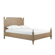 My Texas House Monroe Queen Bed, Brushed Oak Finish BOX 2