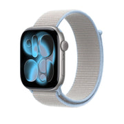 Apple 46mm Sport Loop Watch Band, Blue Mist, Nylon, Hook-and-Loop Fastener, Compatible with Apple Watch 38mm 40mm 41mm MHYU4AM/A