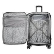 American Tourister Dash XLT Softside Medium Checked Luggage with Dual Spinner Wheels, Sapphire Blue