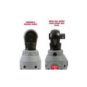 Hyper Tough 98804 Max 3/8-in Lithium-Ion Cordless Ratchet 12V with 1.5Ah Battery & Charger