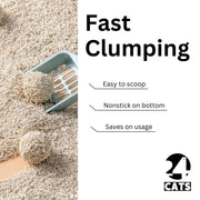 24 CATS TOFUCB3 Odor Control & Dust-Free Bamboo Carbon Tofu Cat Litter, 6.6lbs Bag