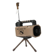 Lucky Duck Super Revolt 2.0 Electronic Predator Call, Black, Rechargeable, 300 Preloaded Sounds, XL E-Caller Bag