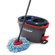 O-Cedar 168535 EasyWring Rinse Clean Microfiber Spin Mop System
