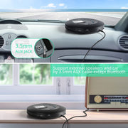 ARAFUNA 5197B Portable CD Player with Headphones, Rechargeable Walkman for Car/Travel, USB Support