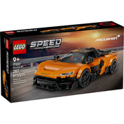 LEGO Speed Champions McLaren W1 Toy Race Car Building Set, 287 Pieces, Multicolor, Ages 9+, 6588753