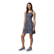 Columbia PFG Freezer III Sleeveless Athletic Dress with UPF 30 Sun Protection, Cooling Fabric, Collegiate Navy Konakai, Small, 153802