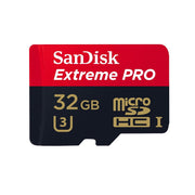 SanDisk Extreme Pro 32 GB microSDHC Memory Card, 95 MB/s Read, 90 MB/s Write, A2 Rated, Durable High-Performance