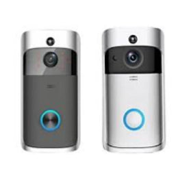 2PCS Ring & Video Doorbell with Camera Wireless WiFi Security Phone Bell 720PHD Video Doorbell Camer
