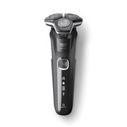 Philips S5820/81 Norelco Shaver 5200 Rechargeable Wet & Dry Rotary Electric Shaver with Pop-Up Trimmer, USB Charging,