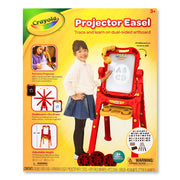 Crayola CR-PEAS-1 Plastic Art Station Projector Easel, Red