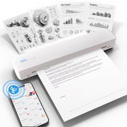 BAOKALER C80 A4 Wireless Thermal Printer, White