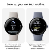 Google Pixel Watch 4, 41mm, Matte Black Aluminum Case, Obsidian Active Band, Actua 360 Domed Display, Health and Fitness Tracking, Gemini AI, Wi-Fi