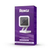 Roku CW2000R Smart Home Outdoor Wired Camera SE Security Camera w/ Motion & Sound Detection