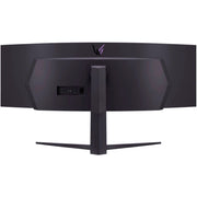LG 49GR85DC-B UltraGear 49'' LED Curved Dual QHD 1-ms FreeSync Monitor with HDR, Black