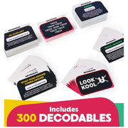 Spin Master Decodables Adult Party Game, 300 Cards, Social Brain Teaser for 3-8 Players, Ages 18+