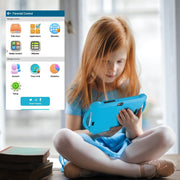 XGODY XGODY-T702pro 7 Inch Tablet for Toddler Android 12.0 Tablet for Kids Tablets With WiFi 3 Plus 32GB Kids Toddler Ipad, 3100mAh, Parental Control Sky Blue