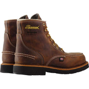 Thorogood 1957 Series 6-Inch Moc Toe Waterproof Steel Toe Work Boots, Full-Grain Crazyhorse Leather, Lace-Up, Men's Size 10.5 Medium, 804-3696