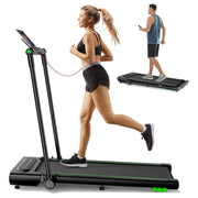 Neche YDM004-HS-GR 2 in 1 Folding Under Desk Walking Pad, Black