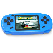 Beijue Rechargeable 16 Bit Handheld Game Console with 3.0 Inch Color LCD, 100 Built-In Games, Blue