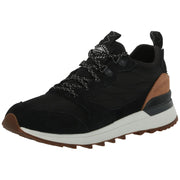 Merrell Alpine 83 Sneaker Recraft Women's Black Fashion Sneakers, Suede Leather and Recycled Textile Upper, Lace-Up Closure, Flat Heel, J006864