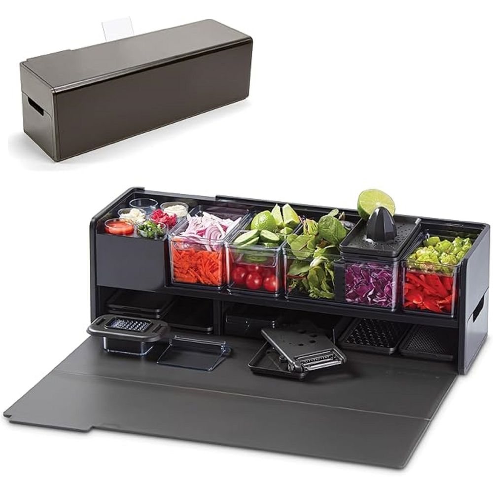 Prepdeck P2100402 Gen 2 Recipe Prep & Storage Station - 8 Essential To ...
