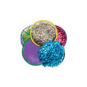 Teacher Created Resources Sensory Discs Assorted Set of 5 Multi-Texture Educational Sensory Toys 5-Inch Diameter TCR866300