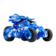 Armorsaurs Evolver Cobalt 2-in-1 Transforming Dinosaur to Vehicle Action Figure, Blue, Ages 6+
