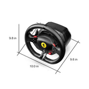 Thrustmaster T98 Ferrari 296 GTS Racing Wheel, 240 Rotation with Bungee Cord, Manettino Dial, Carbon Paddle Shifters, Black